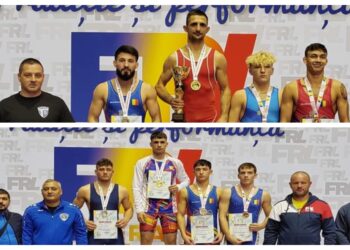 Trei suceveni au fost medaliați la Campionatul Național de Lupte 2023