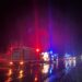 FOTO Un miniautocar s-a răsturnat în afara drumului, pe raza comunei Forăști. Cinci adulți și doi minori au fost implicați