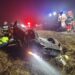 Un autoturism s-a răsturnat în afara șoselei de centură a Rădăuțiului. O persoană a rămas încarcerată