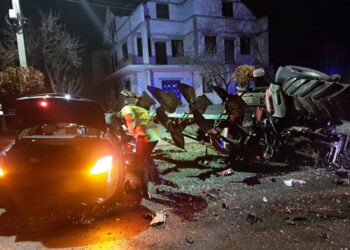 FOTO Accident mortal pe raza localității Arbore, între un autoturism și un utilaj agricol