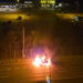 VIDEO Un BMW X3 s-a făcut scrum în fața magazinului Metro, din Suceava