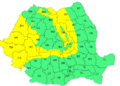 O parte din județul Suceava se află sub cod galben de vânt