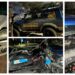 FOTO Accident rutier în cartierul Burdujeni, provocat de un șofer cherchelit care nu a acordat prioritate unui autoturism. În total cinci mașini au fost avariate