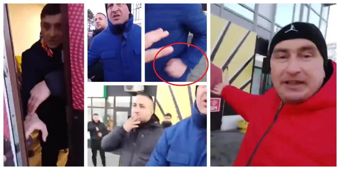 VIDEO Andrei Neșculescu, lovit și îmbrâncit în centrul Sucevei, de către gealații liderului AUR, George Simion. Totul s-a întâmplat după ce suceveanul a întrebat ce au făcut senatorul și deputații AUR de Suceava pentru județ: ”Spuneți că Flutur nu vine să vorbească cu cetățenii”