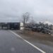 FOTO Un ansamblu de vehicule s-a răsturnat pe raza localității Stroiești