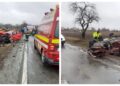 VIDEO Trei persoane nevinovate, din Sibiu, București și Rădăuți, au fost grav rănite pe raza localității Horodnic de Jos, din cauza unui șofer matol. Singura persoană care a scăpat cu răni ușoare este inconștientul cu 1,47 mg/l alcool pur în aerul expirat