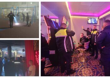 FOTO Razie de amploare organizată de polițiști pe străzile Sucevei, prin parcuri, crâșme și discoteci