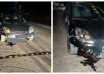 FOTO Un șofer rupt de beat a ucis o femeie, pe raza comunei Preutești, și a fugit de la fața locului. Circa 30 de polițiști s-au mobilizat și au reușit să-l prindă pe fugar, în mai puțin de jumătate de oră