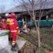 FOTO Un bărbat din Uncești, a fost găsit carbonizat în propria locuință, la o zi după ce a fost externat din spital, unde i-a fost amputat un femur. Incendiul ar fi izbucnit din cauza unei țigări fumate de victimă