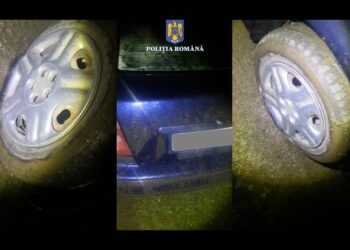 FOTO Un șofer în vârstă de 18 ani a rămas pieton, la doar o lună de la dobândirea permisului, după ce s-a luat la întrecere cu polițiștii prin Straja. Oamenii legii susțin că nu au folosit armamentul din dotare, pentru că au văzut ”lămâia” de pe luneta mașinii urmărite