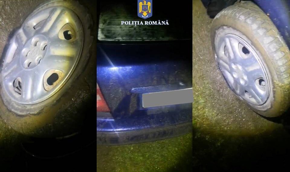 FOTO Un șofer în vârstă de 18 ani a rămas pieton, la doar o lună de la dobândirea permisului, după ce s-a luat la întrecere cu polițiștii prin Straja. Oamenii legii susțin că nu au folosit armamentul din dotare, pentru că au văzut ”lămâia” de pe luneta mașinii urmărite