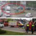 VIDEO Detalii privind accidentul rutier din intersecția de la Lidl (Obcini). Șoferița care s-a răsturnat cu BMW-ul, după ce a trecut pe culoarea roșie a semaforului, a fost transportată la spital 
