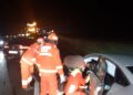 FOTO Accident rutier pe raza localității Pătrăuți, între două autovehicule. Două persoane au fost transportate la spital