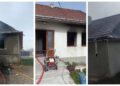 VIDEO O casă din Bunești, în care se aflau trei copii, a luat foc în timp ce mama lor se afla magazinul din sat pentru câteva cumpărături. Prejudiciul este de circa 50.000 de lei, iar locuința nu era asigurată