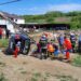 FOTO Un autoturism s-a răsturnat în afara părții carosabile, pe raza localității Roșiori. Cinci victime, printre care un copil de 8 ani, au fost transportate la spital
