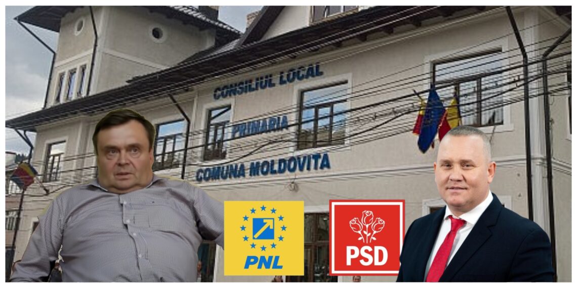 VIDEO CU LIMBAJ LICENȚIOS! Luptă în familie, pentru scaunul de primar al comunei Moldovița. ”Bătaia” se dă între un PNL-ist slobod la gură și un PSD-ist condamnat pentru contrabandă. Recent, cel din urmă a scăpat ca prin urechile acului de pușcărie, după ce inițial a fost condamnat la închisoare cu executare pentru că a dat mită unui ofițer SICE al IPJ Suceava și unui fost șef al Gărzii Forestiere