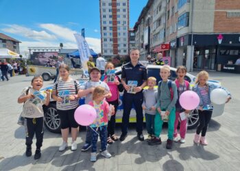 VIDEO Peste 1.000 de copii și adulți au participat în municipiul Suceava la ”Caravana Siguranței Auto Copii”