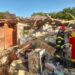 FOTO Explozie la o gospodărie din Liteni. Bucătăria de vară a fost distrusă în totalitate