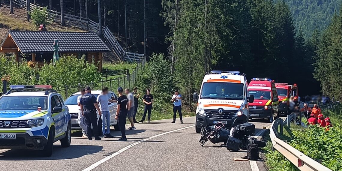 FOTO Accident mortal pe raza comunei Sadova. O persoană a murit, după o coliziune între un autoturism și o motocicletă