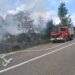 VIDEO O locuință din Văleni-Stânișoara a ars complet din cauza unui aragaz nesupravegheat. Pompierii au intervenit cu cinci autospeciale