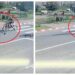 VIDEO Doi motocicliști fără permis au călcat un biciclist în vârstă de 11 ani pe o trecere de pietoni din Baia