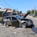 FOTO Accident rutier cu trei autoturisme implicate, pe raza localității Bunești