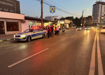 FOTO Amplă acțiune pentru responsabilizarea motocicliștilor, desfășurată pe raza municipiului Suceava