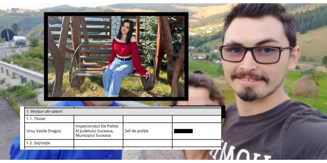 Șeful Poliției Orașului Broșteni, care ar fi terorizat o copilă orfană până când aceasta și-a pus capăt zilelor, refuză să-și divulge salariul dar se laudă cu bijuterii din aur în valoarea de 12.000 de euro