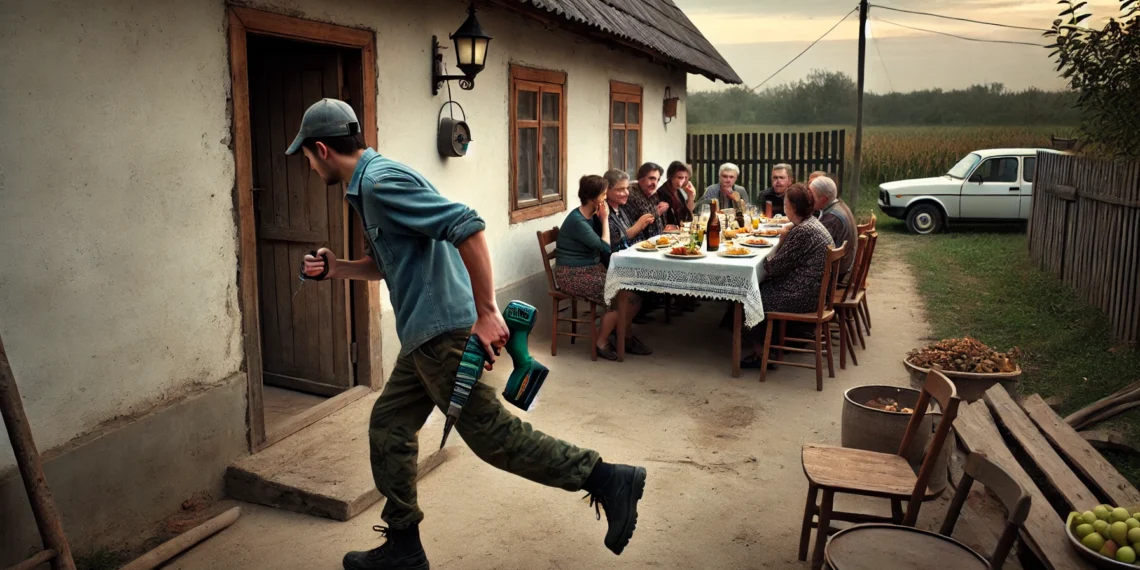 Un bărbat a furat o autofiletantă din gospodăria unei persoane care l-a invitat la praznic