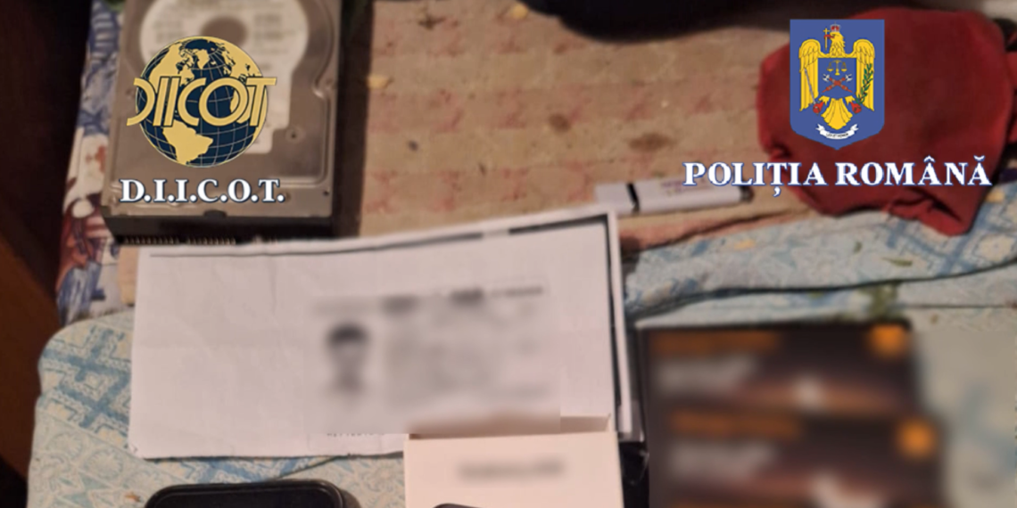 VIDEO Un ieșean a fost săltat de DIICOT și BCCO Suceava pentru că a convins o minoră de 11 ani să se fotografieze în ipostaze sexuale explicite și să-i trimită pozele