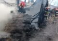FOTO Incendiu la o casă din Voitinel. Doi copii au fost găsiți fără viață în locuință