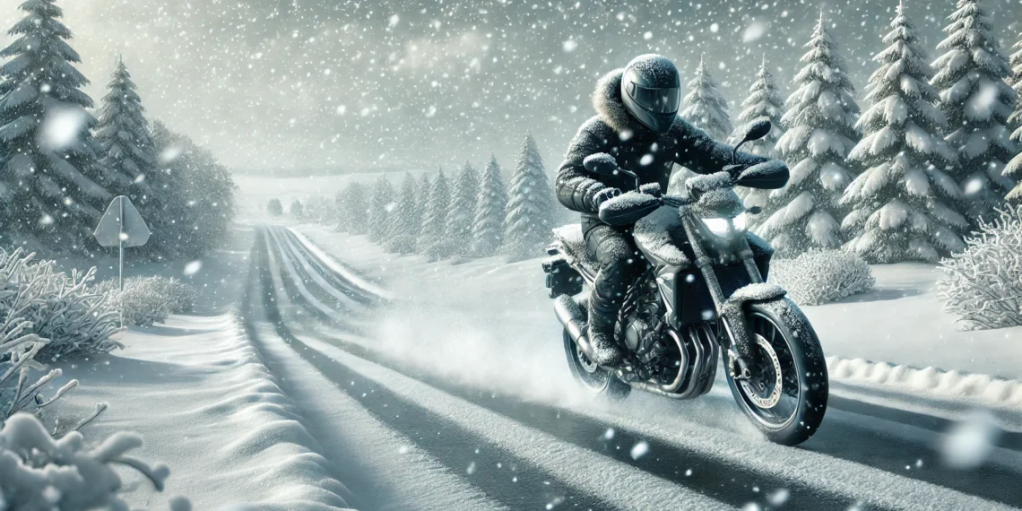 IPJ Suceava: Atenție la conducerea motocicletelor și mopedelor în sezonul rece!