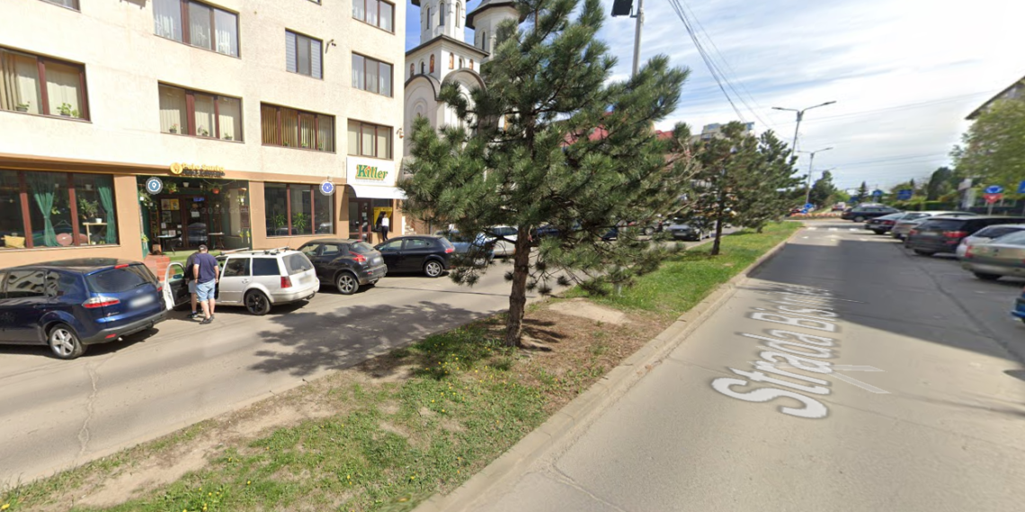 Doi soți din Dărmănești, rupți de beți și puși pe scandal, găsiți de polițiști tolăniți pe scuarul de iarbă din fața cafenelei ”Palo Santo” din Suceava