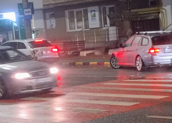 Accident rutier produs de un bărbat beat și fără permis, la trecerea de pietoni din dreptul Policlinicii Areni