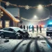 Un șofer beat a produs un accident rutier pe raza localității Fălticeni, la 3 dimineața, în prima zi de Crăciun. Chefliul se angajase în depășirea neregulamentară a unei coloane de vehicule
