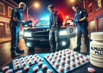 Amendă penală de 4.000 de lei pentru un tânăr căruia polițiștii i-au găsit în mașină 82 de pastile ce conțineau Alprazolam