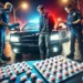 Amendă penală de 4.000 de lei pentru un tânăr căruia polițiștii i-au găsit în mașină 82 de pastile ce conțineau Alprazolam