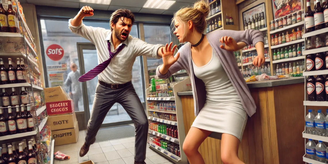 Gestionara unui magazin din Mălini a fost bătută de un client beat, pentru că a refuzat să-i dea băuturi alcoolice pe datorie