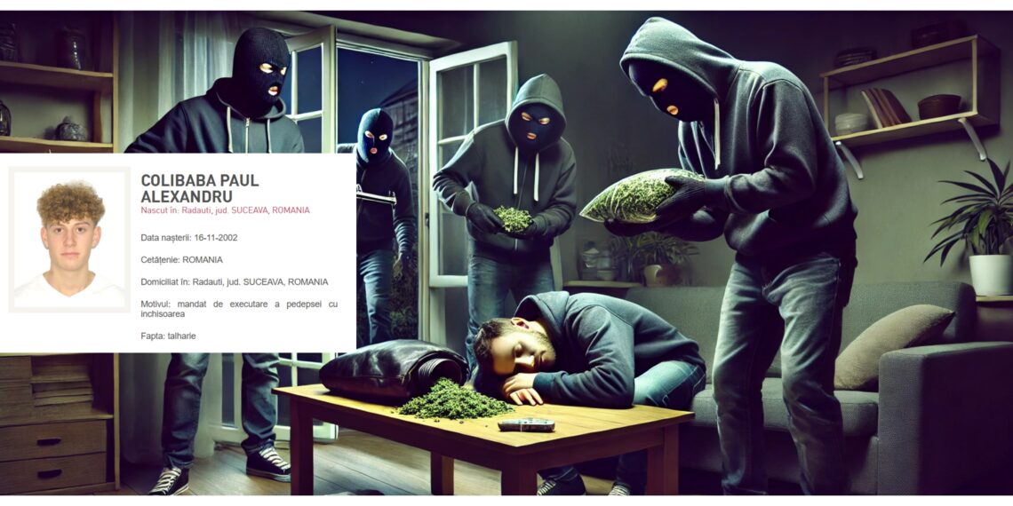Cei patru tineri care au intrat în casă peste individ căruia i-au furat drogurile au fost condamnați definitiv la închisoare cu executare. Inculpații s-au ”turnat” singuri pe durata ”sejurului” din arestul IPJ Suceava. Unul dintre ei este dat în urmărire: ”Nu contează, cu camera aia ne-am scos man”