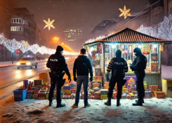 Doi tineri din Suceava au fost ”turnați” la 112 că vindeau artificii și alte materiale pirotehnice