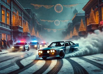 Urmărire ca în filme pe raza municipiului Rădăuți, pentru oprirea unui tânăr beat cu chef de drifturi