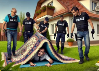 Polițiștii au găsit un rădăuțean ascuns sub un covor în grădina locuinței și l-au introdus în arest, după ce și-a amenințat fosta soție, încălcând ordinul de protecție emis împotriva sa