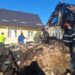 Incendiu la o gospodărie din Herla, din cauza unei afumătoare lăsată nesupravegheată