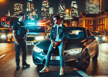 Alcool, viteză și BMW, rețeta belelelor pentru un tânăr oprit de polițiști în Câmpulung Moldovenesc