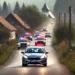 Urmărire în trafic prin comuna Poieni-Solca, după un bărbat de 50 de ani, fără permis de conducere, dar cu chef de adrenalină