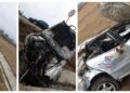 Accident rutier provocat de un tânăr beat pe centura ocolitoare a municipiului Rădăuți. Șoferul a plecat de la fața locului, dar și-a pierdut portofelul în apropierea mașinii