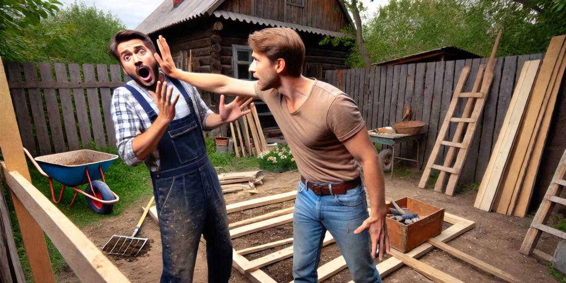 Un bărbat din Râșca a luat la palme un muncitor, fiind nemulțumit de ritmul cu care muncea în gospodăria sa