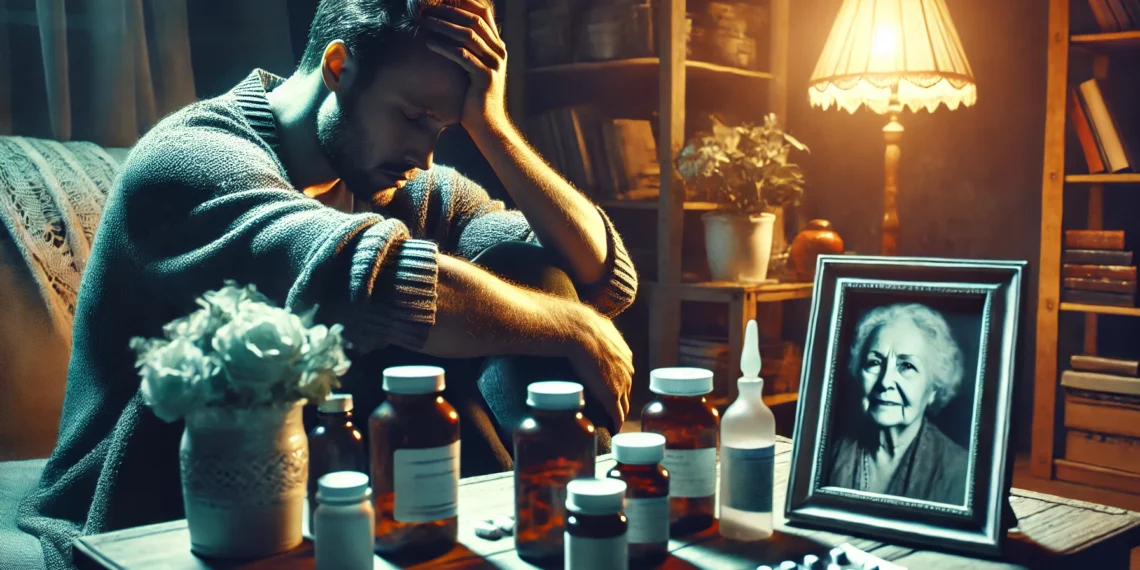 Copleșit de suferința mamei bolnave, un bărbat a înghițit un pumn de Alprazolam