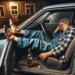 Un bărbat din Mitocu Dragomirnei s-a ales cu dosar penal după ce l-a furat somnul în mașina parcată în curtea unei localnice. Foindu-se, a distrus bordul cu picioarele