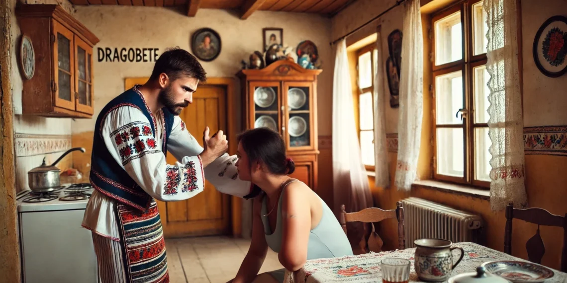 Dragobete, sărbătorit cu palme în Frătăuții Noi. Doi bărbați și-au luat consoartele la bătaie